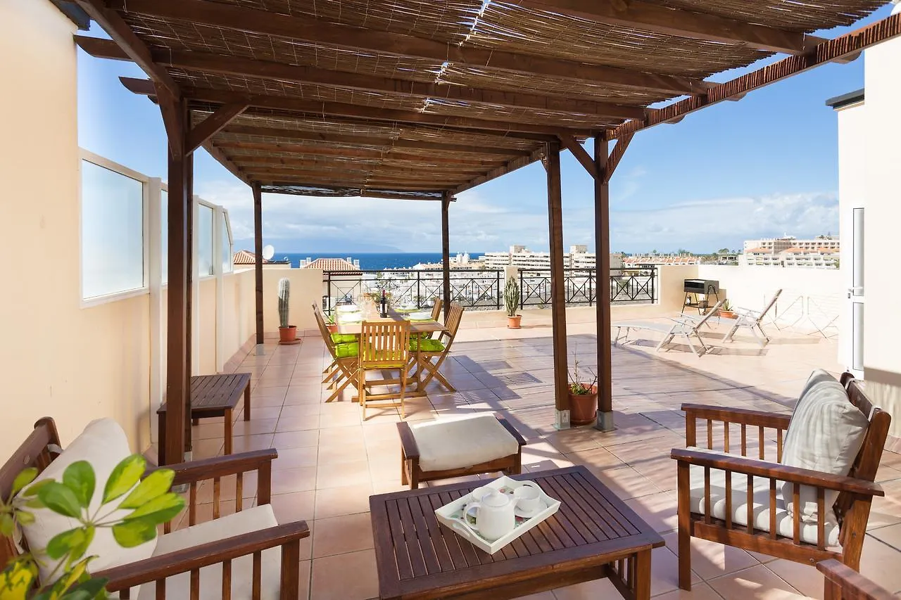 Penthouse Sunset With Pool And Free Wifi Apartment Costa Adeje  Spain